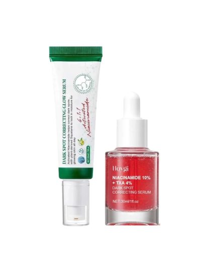 Dark Spot Correcting Glow Serum & Hoygi Niacinamide 10% + TXA 4% Serum Bundle