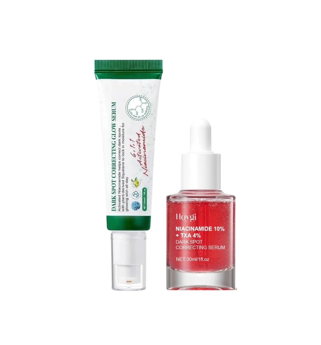 Dark Spot Correcting Glow Serum & Hoygi Niacinamide 10% + TXA 4% Serum Bundle