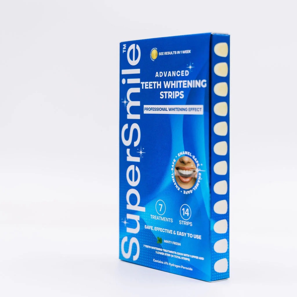 Super Smile Advanced Teeth Whitening Dry Strips