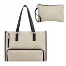 Leather Lunch Tote