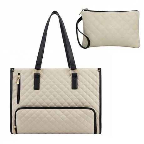 Leather Lunch Tote