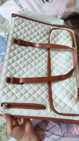 Leather Lunch Tote - Image 5