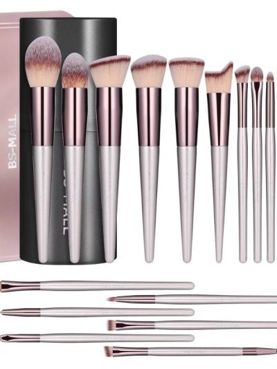 BS-MALL 18-Piece Professional Makeup Brush Set – Perfect for Pro or Beginner